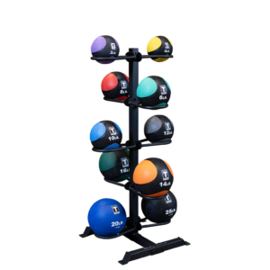 Body-Solid Ball Rack with 10 Medicine Balls Package