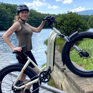 HOVSCO™ HovAlpha 26" Step-Thru Fat Tire E Bike