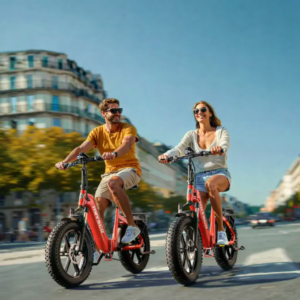 HOVSCO™   HOVBETA 20"   Foldable Fat Tire Electric Bike